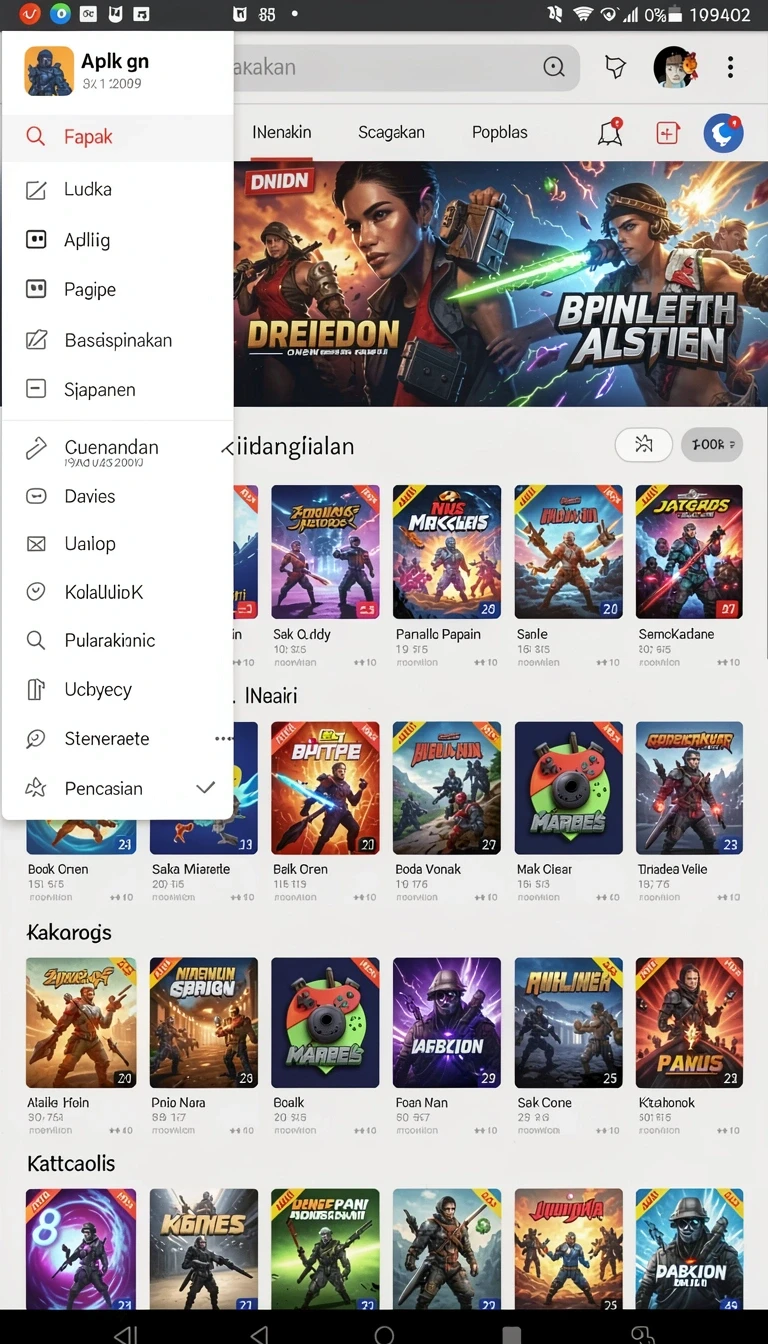 Beragam pilihan permainan menarik dalam aplikasi d06games APK Terbaru dan Aman untuk Diunduh.