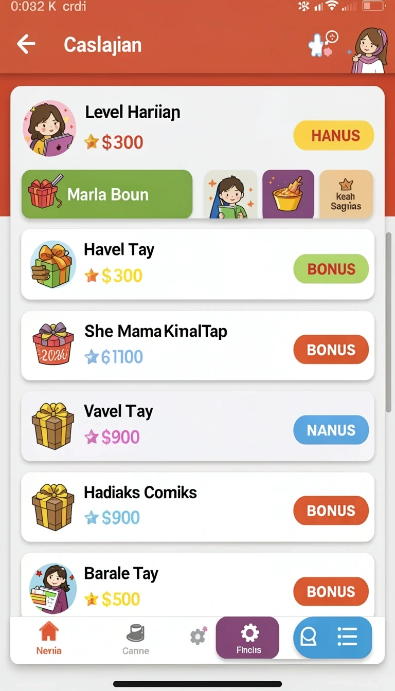 Beragam pilihan permainan menarik dalam aplikasi Aplikasi 6rt Terbaru untuk Android dan iOS.