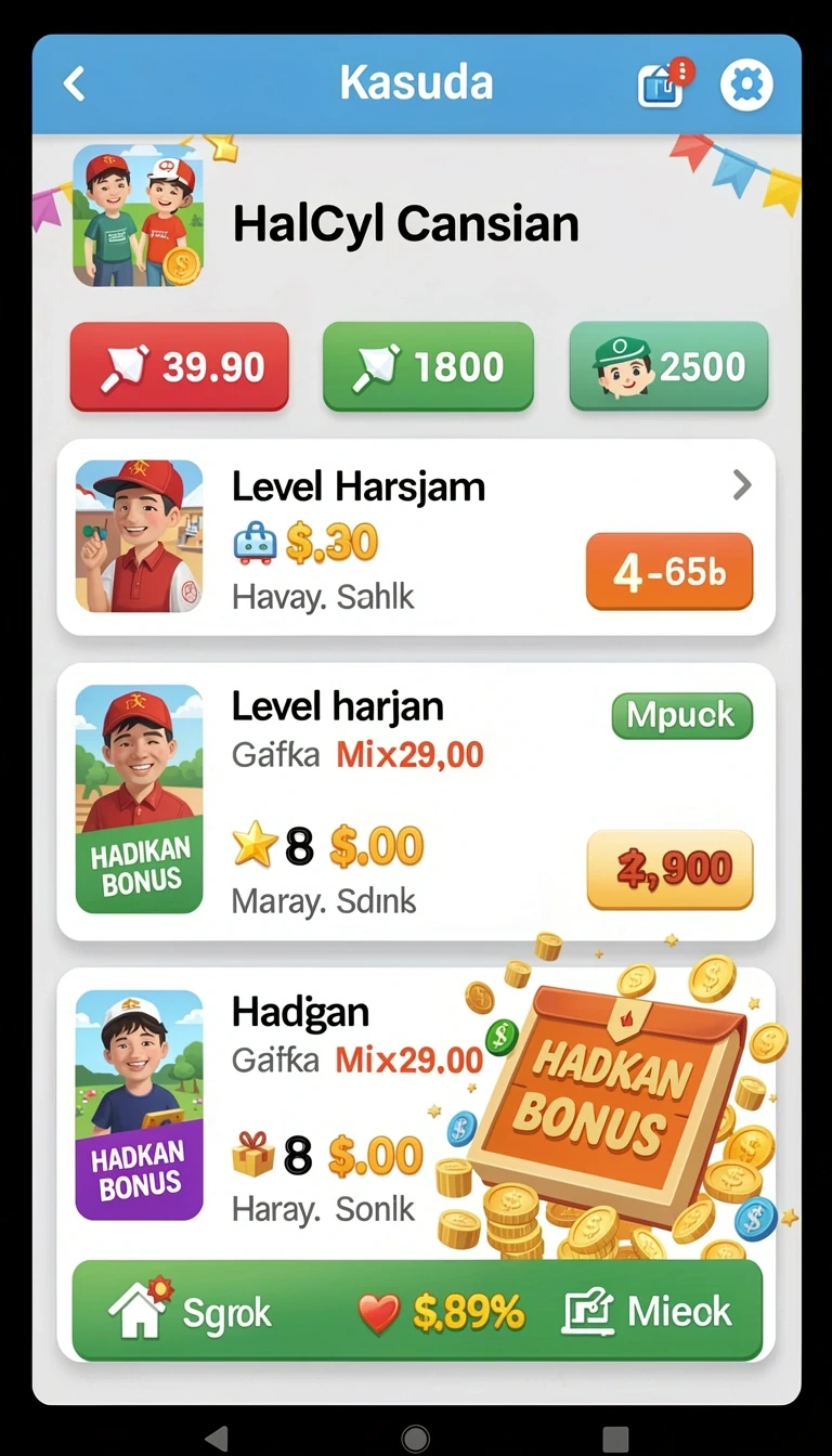 Beragam pilihan permainan menarik dalam aplikasi pg11 APK Versi Terbaru untuk Android 2026.