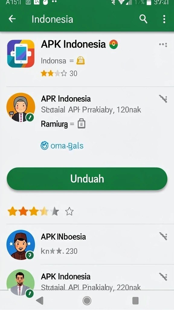 Beragam pilihan permainan menarik dalam aplikasi Panduan Instalasi Aplikasi mc888 di Android.