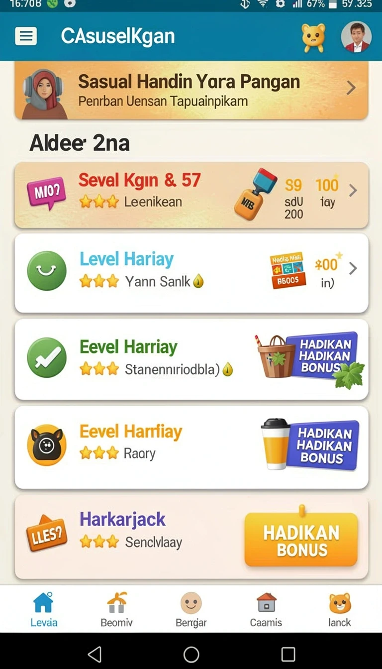Beragam pilihan permainan menarik dalam aplikasi menangbet APK: Cara Download dan Instal di Android.