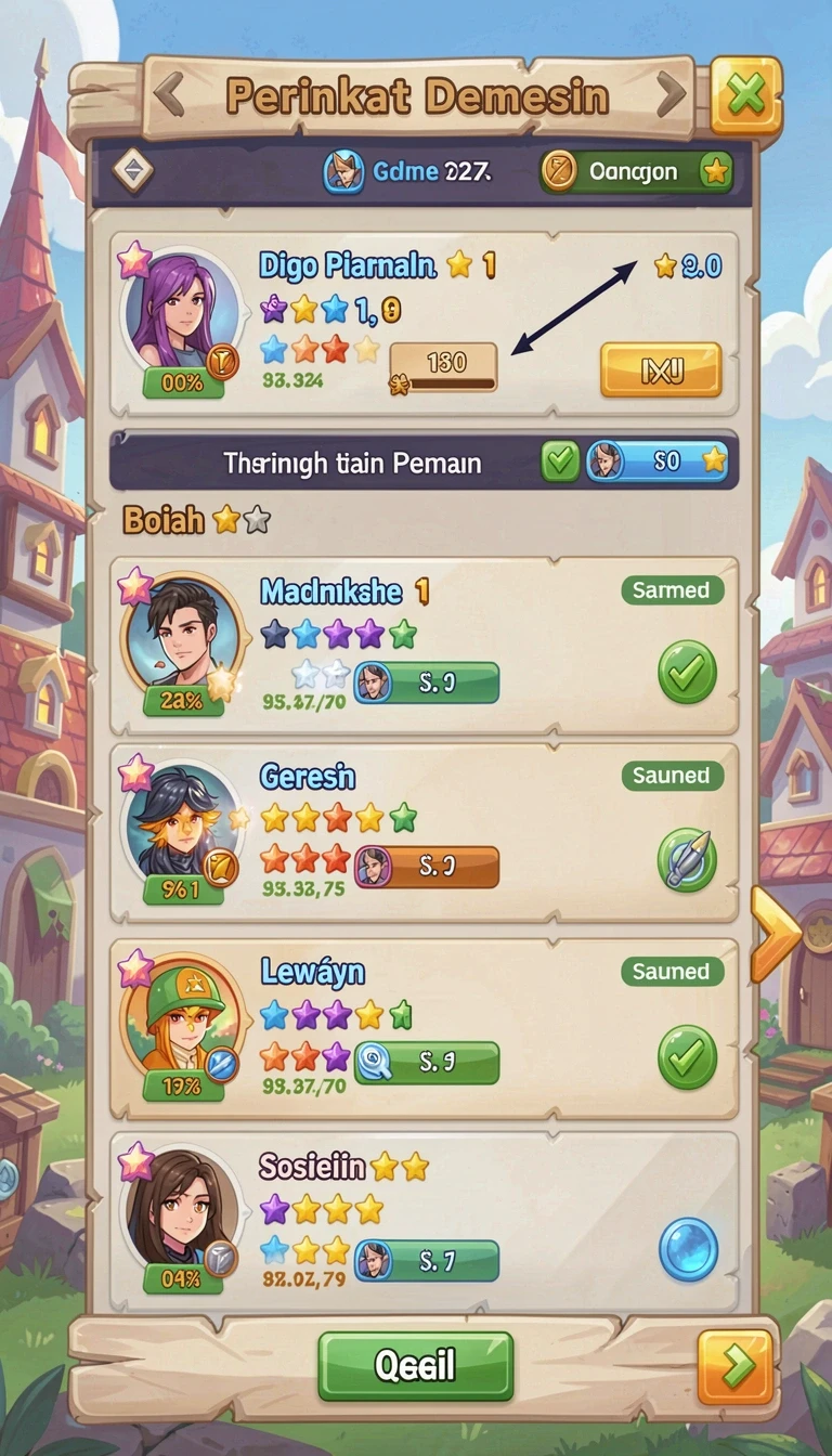 Beragam pilihan permainan menarik dalam aplikasi lion4d APK Terbaru untuk Android Tanpa Iklan.